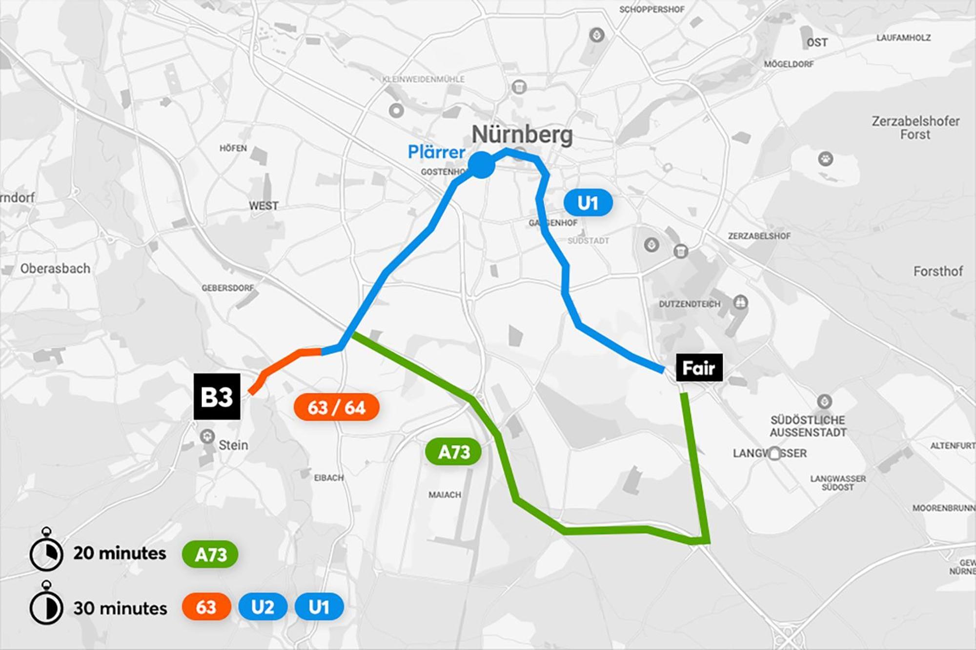 B3 - Loft Fuer 1-3 Personen, Apartment Nürnberg